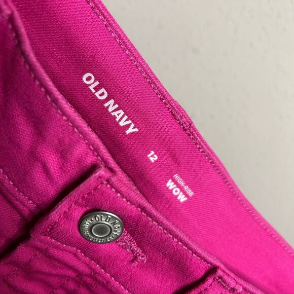Old Navy High-Rise Wow Shorts in Hot Pink Size 12 - Picture 7 of 11